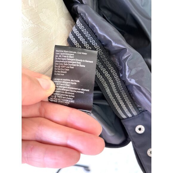 Skea Ski Jacket Womens Size 8 Sequin Embellished Snow Zipper Snap Cuffs Pockets - Picture 12 of 13